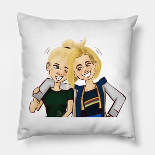 Jenny and The Doctor Pillow