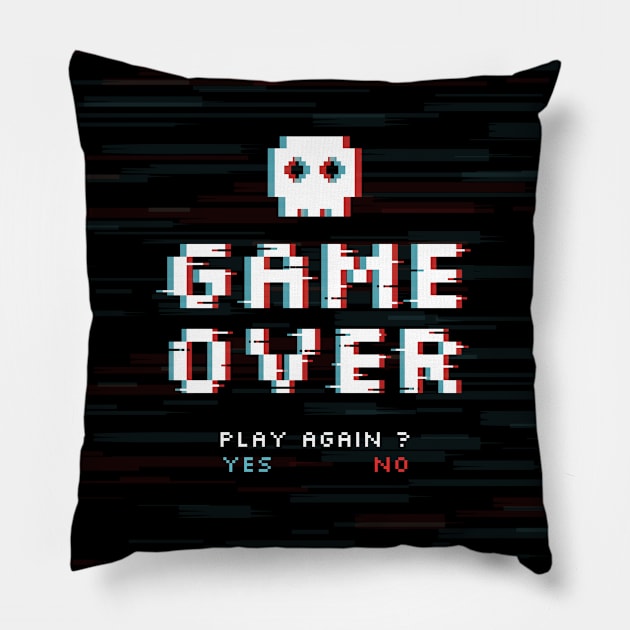 Game Over Pillow by M2M