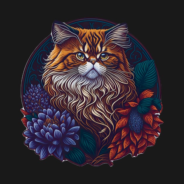 Cat Breed - Persian by ImaginativeInkPOD