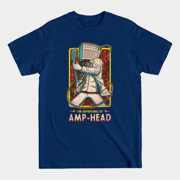 Disover The Adventures of Amp-Head - Rock - T-Shirt