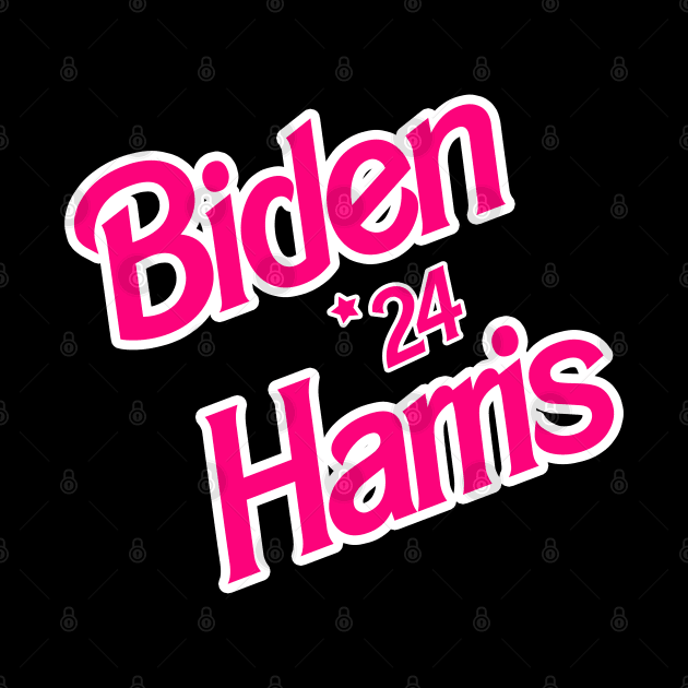 Biden Harris 24 - Saving Democracy Barbie Style! by Tainted