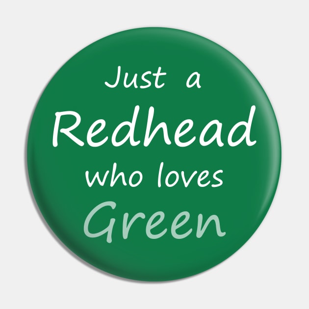 just a redhead who loves green Pin by tita