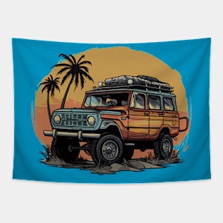 Off Road Adventure Tapestry