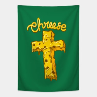 Cheese Christ Tapestry