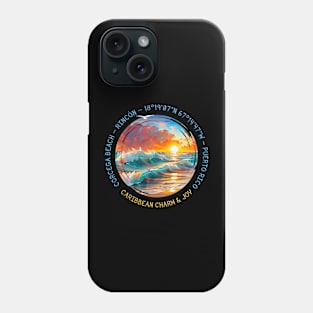 Corcega Beach, Rincón, Puerto Rico Phone Case