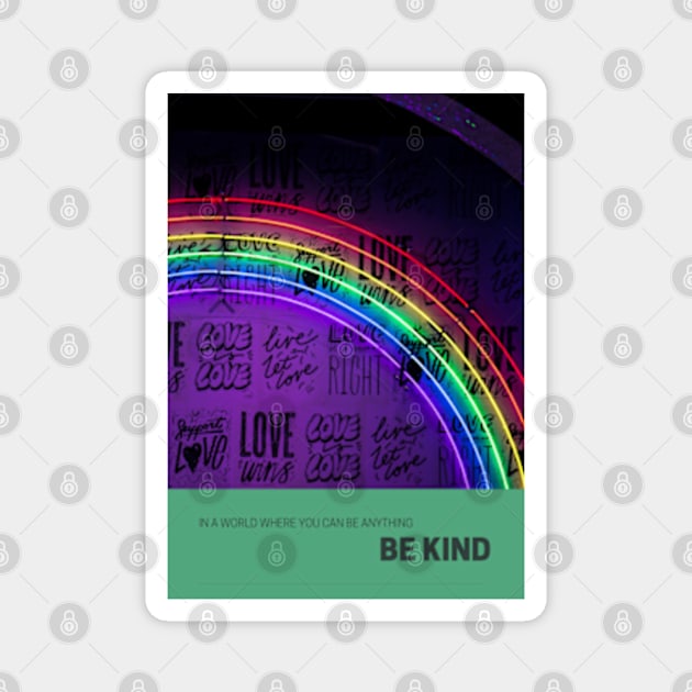 BE KIND Magnet by missguiguitte