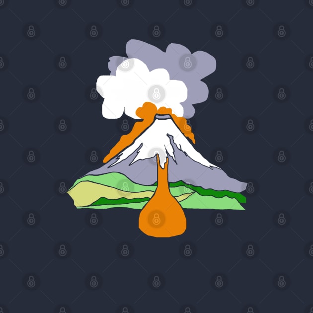 Mt. Volcano by louweasely