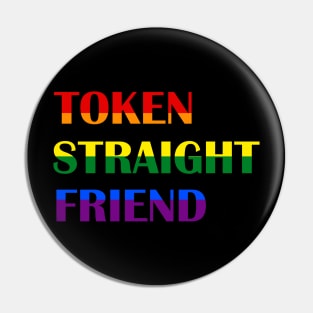 token straight friend lgbt Pin