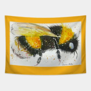 Cute Bumble bee, Save our Bees Tapestry