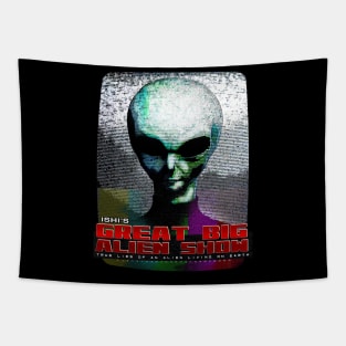 Great Big Alien Show, Design 1 Tapestry