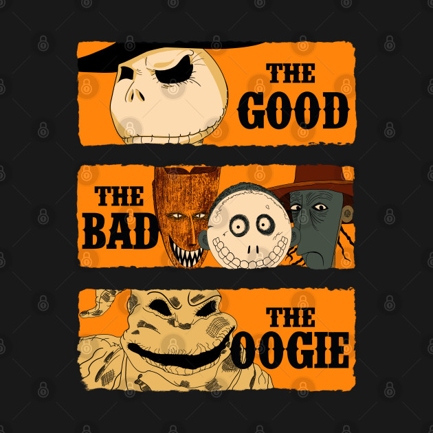 Discover The Good, The Bad, and the Oogie - Nightmare Before Christmas - T-Shirt