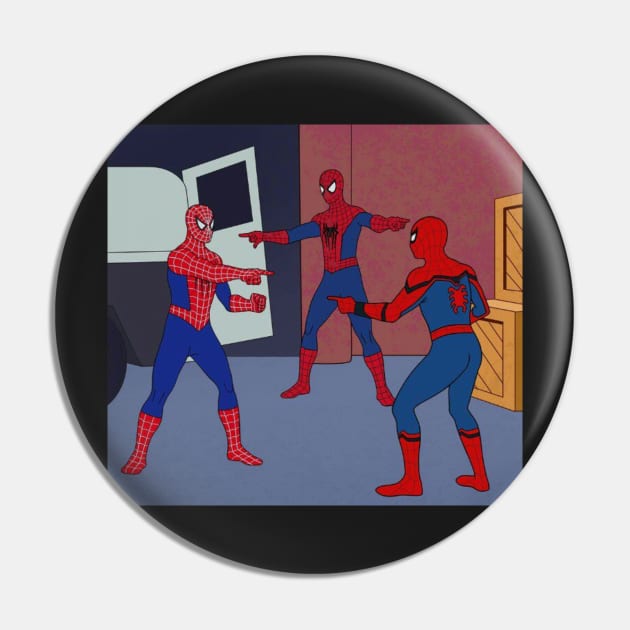 Spider Meme Pin by Uwaki