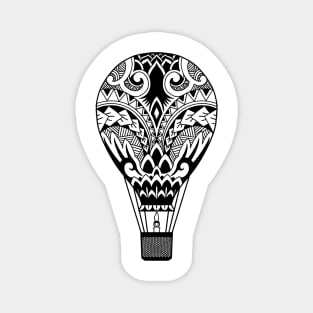 Tribal Hot Air Balloon Magnet