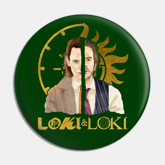 Loki + Loki Pin by marv42