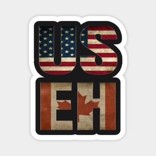 USA Canada Allies Magnet