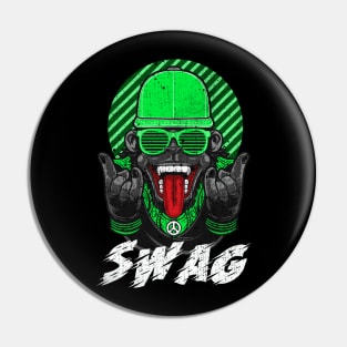 Swag - Hiphop/Trap music Pin