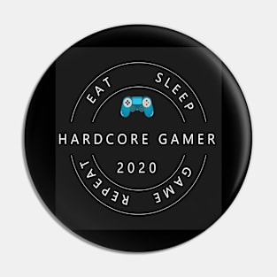 Hardcore Gamer Pin
