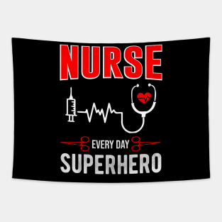 Nurse t-shirt Design Tapestry