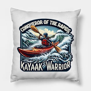 Kayaking funny Pillow