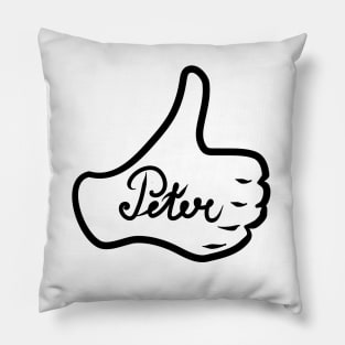 Men name Peter Pillow