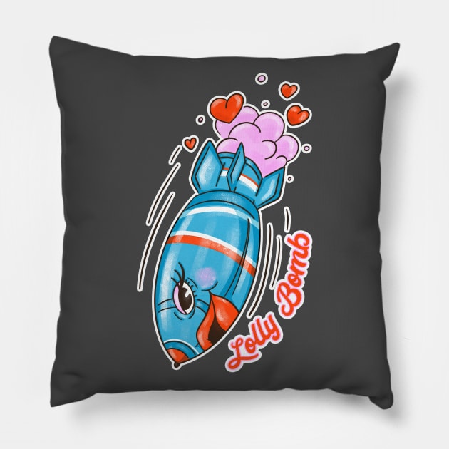 Lolly bomb Pillow by Sasshhaaaart