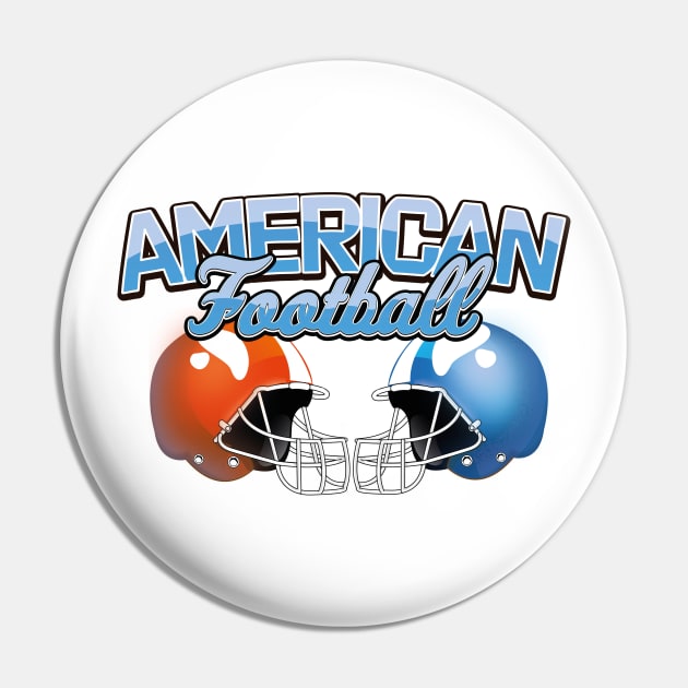 American Football logo Pin by nickemporium1