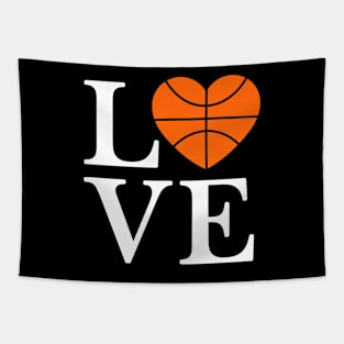 Basketball LOVE Tapestry