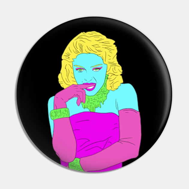 Material Girl Pin by NickiPostsStuff