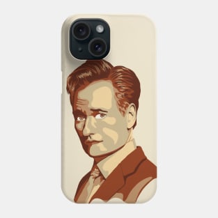 Conan O'Brien Portrait Phone Case