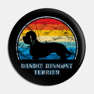 Dandie Dinmont Terrier Vintage Design Dog Pin