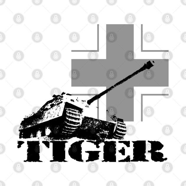 tiger tank Jagdpanzer V by hottehue