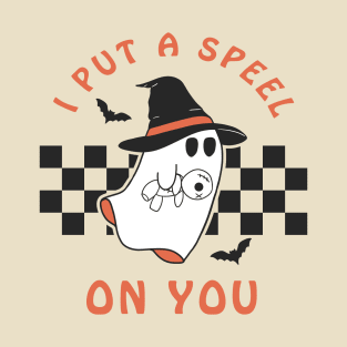 I put Spell On you Cute GHost Halloween T-Shirt