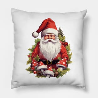 Cottagecore Santa Pillow