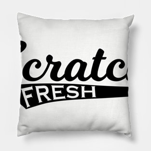 Scratch Fresh Turntablism Tee Pillow