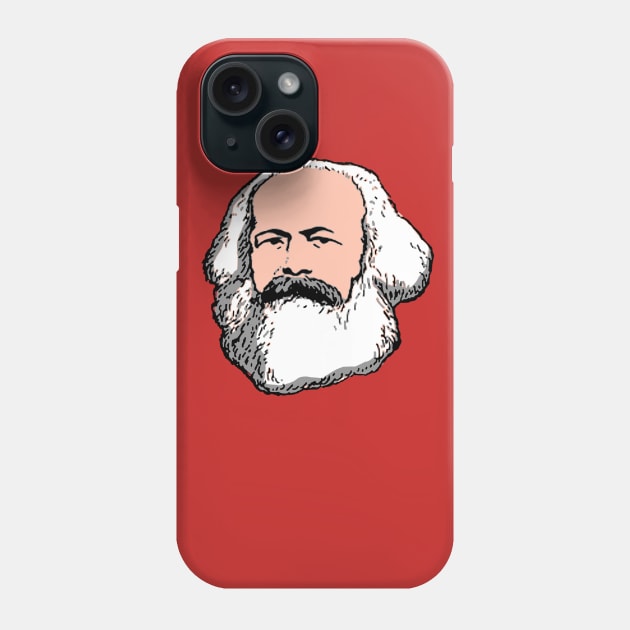 Karl Marx Phone Case by lucamendieta