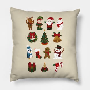 NAVIDAD POR DOQUIER Pillow