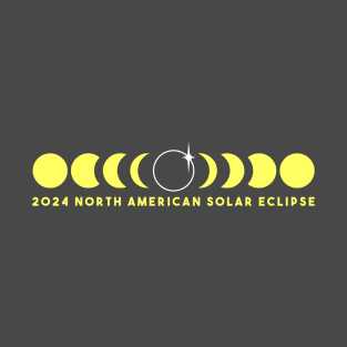 2024 North American Solar Eclipse T-Shirt