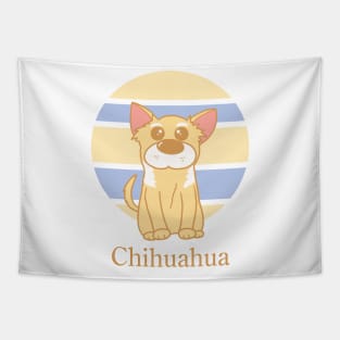 Cute Dogs illustrations - Chihuahua Tapestry