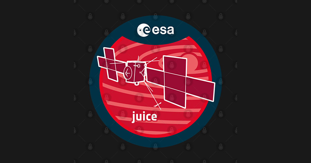 ESA Juice Logo Jupiter Icy Moons Explorer Esa Juice Logo TShirt