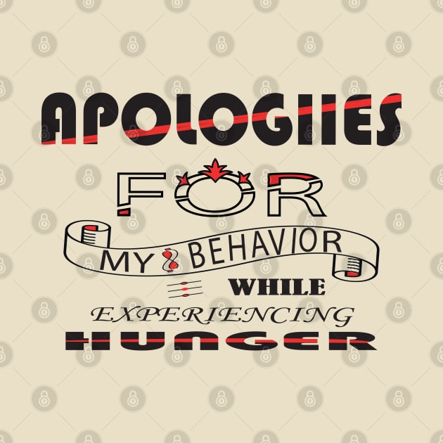 Apologies t shirt by Mirak-store 