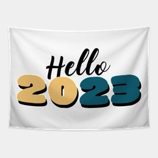 Hello 2023 Tapestry
