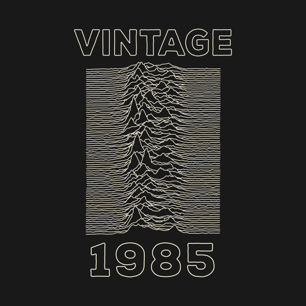 Vintage 1985 - Unknown Pleasures by marieltoigo