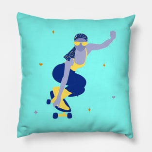 Skater Girl Pillow