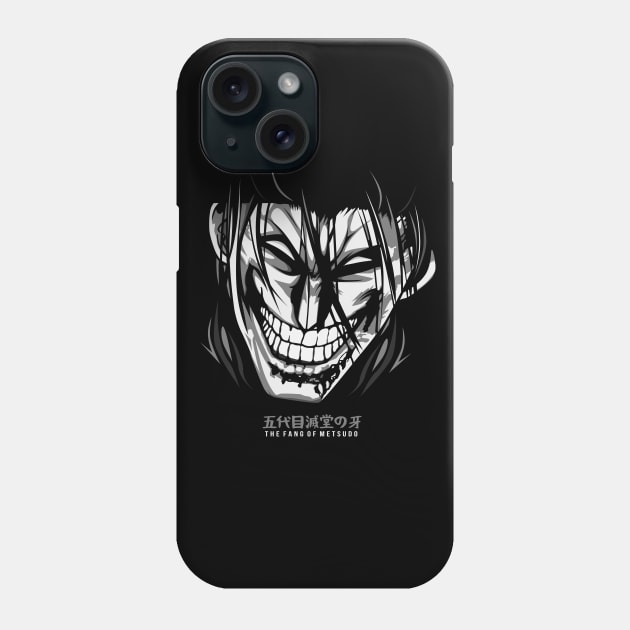 Kanoh Agito Kengan Ashura Omega Phone Case by JPNDEMON