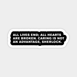 Sherlock Quote Magnet