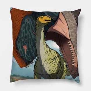 Predator and prey. Pillow