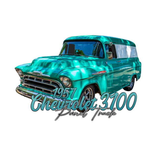 1957 Chevrolet 3100 Panel Truck by Gestalt Imagery