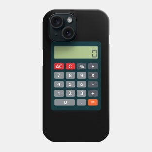 Accountant Costume Outfit Math Calculator Phone Case