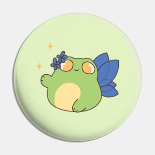 The Frog Fairy (Blue) Pin