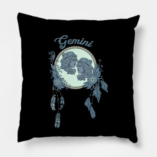 Zodiac sings gemini Pillow